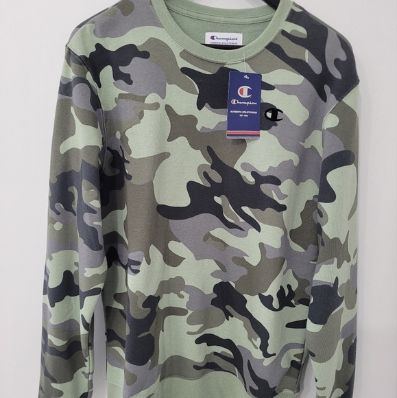 Camo champion crew neck - Picture 1 of 3